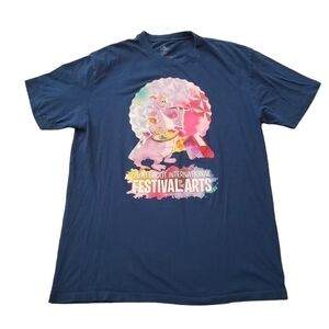 Disney Figment 2019 Epcot International Festival of the Arts Tee Large